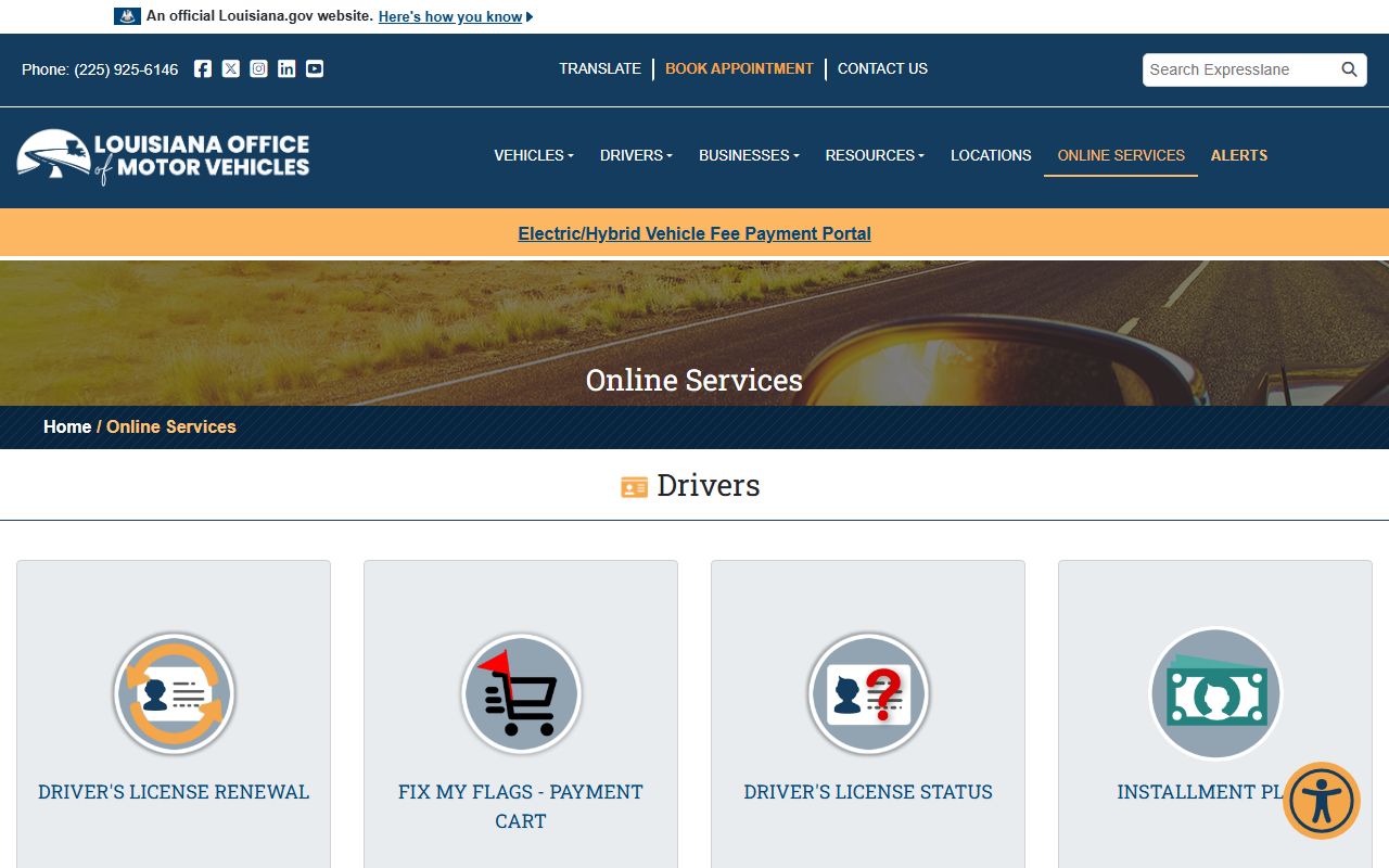 Jefferson Davis Parish arrest records and court charges Louisiana OMV online services source