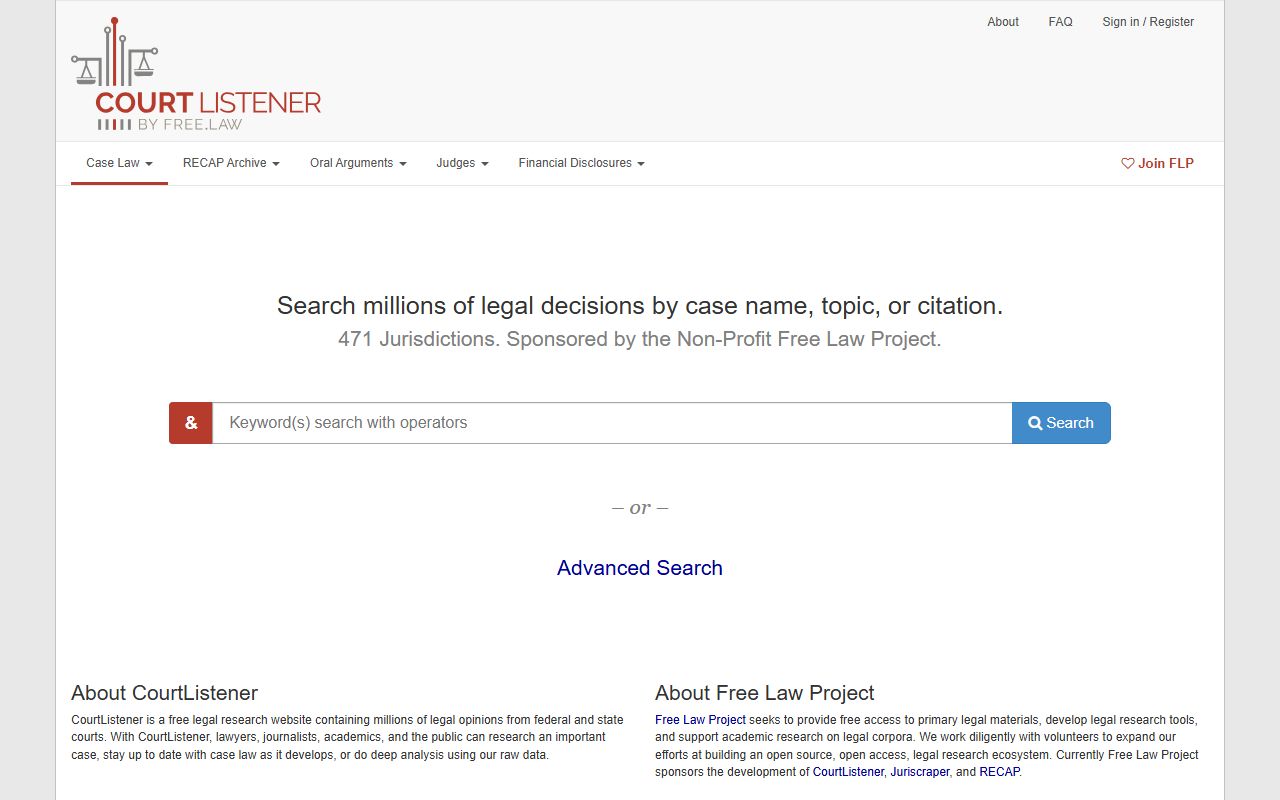 Jefferson Davis Parish traffic court records CourtListener research source